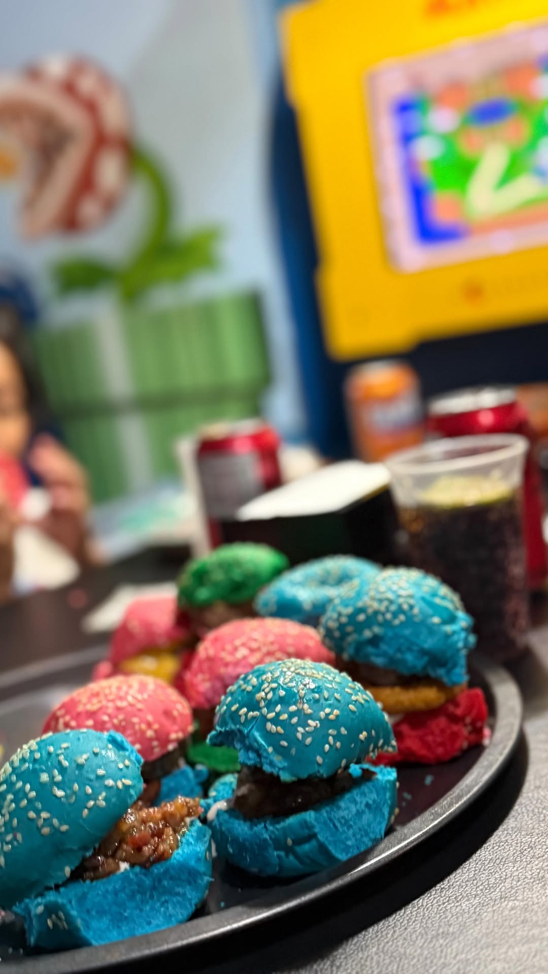 Mini burgers coloridos Play Burger